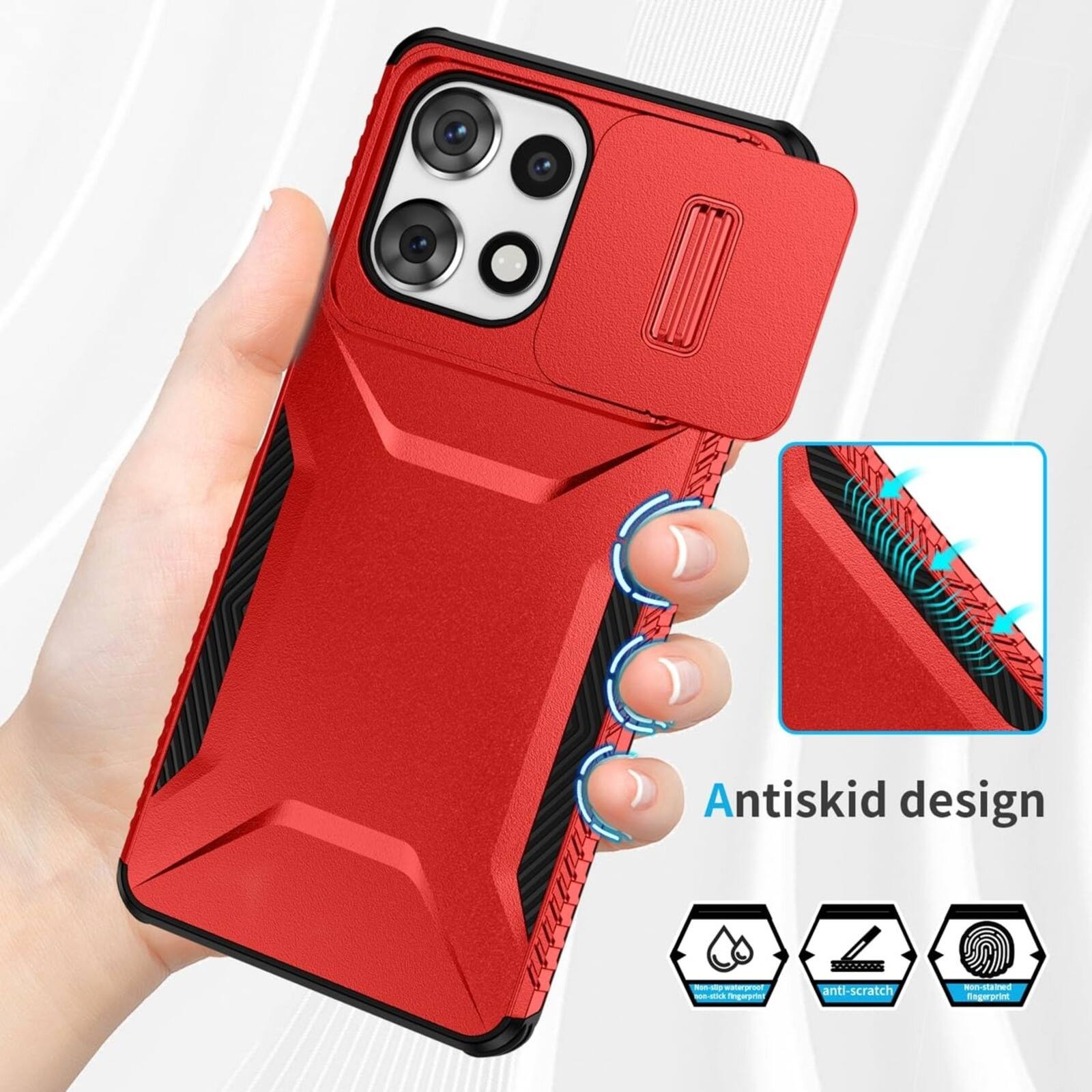Antiskid design  
Non-slip 100% stick fingerprint  
anti-scratch  
Non-stained fingerprint