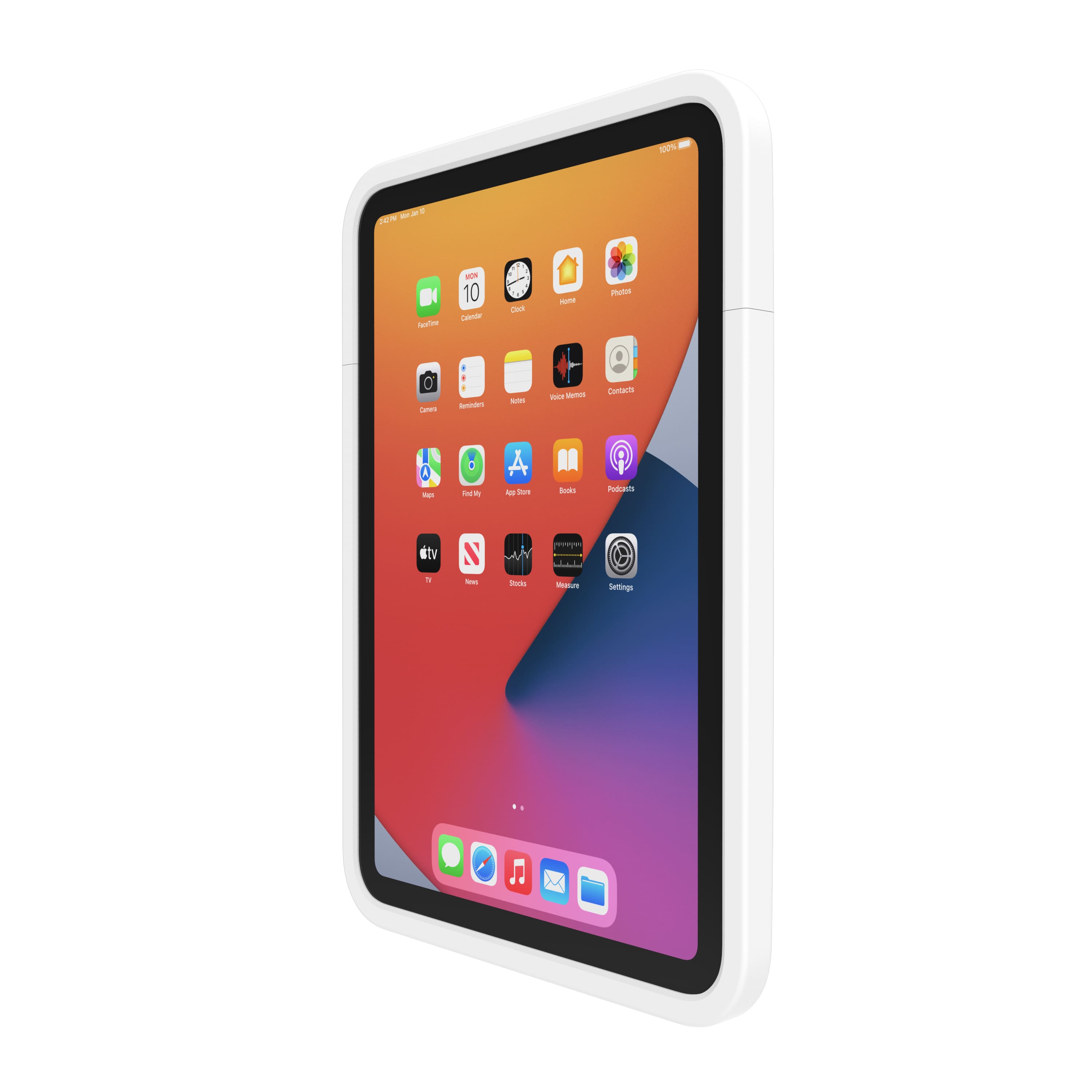 iPort - Connect Pro - Case for Apple iPad mini (A17 Pro) and Apple iPad mini (6th generation 2021) - White - Alt_View_Zoom_11