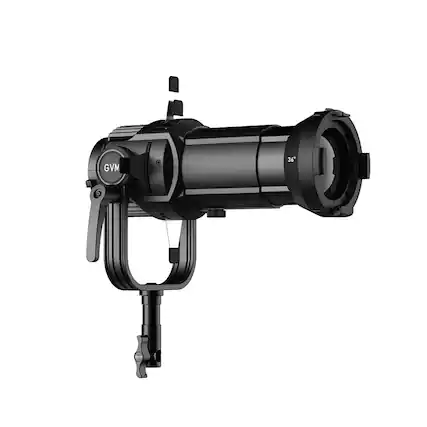 Front. GVM - GVM 36 Degree Projection Kit for Photography Light with Bowens Mount.