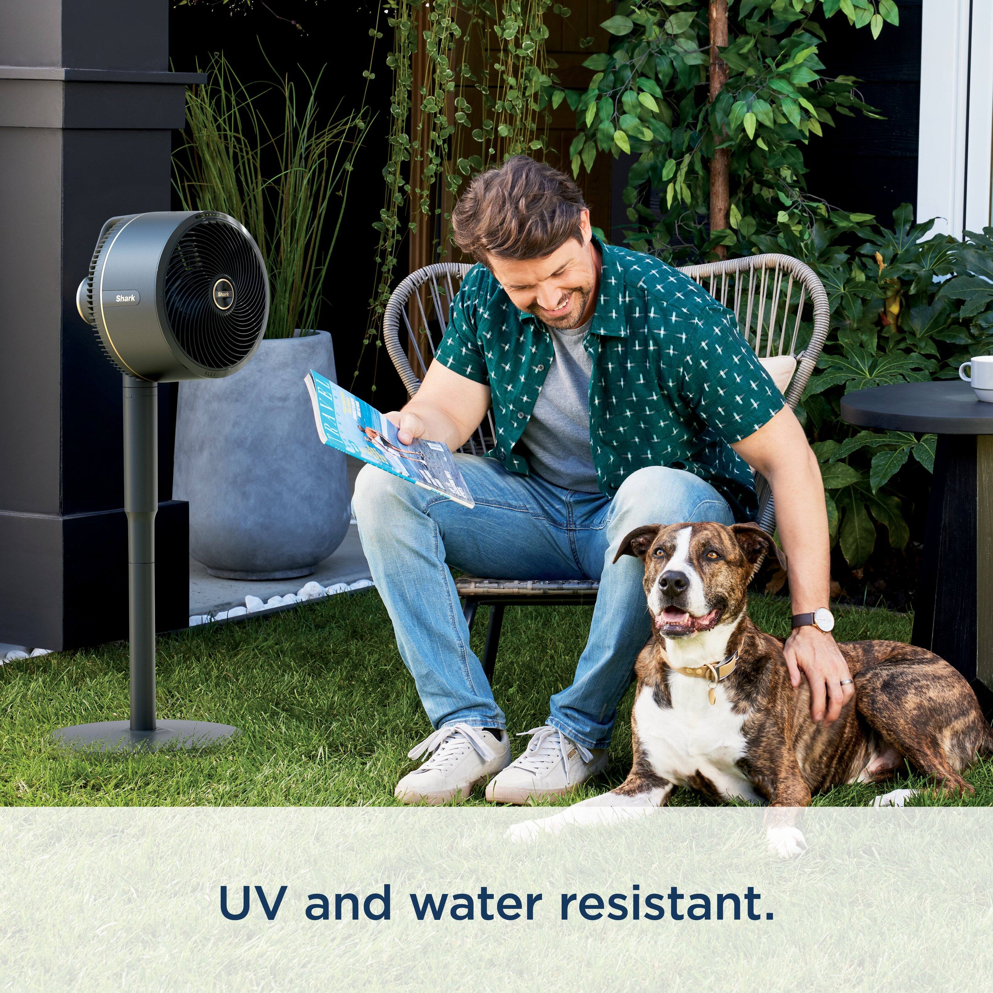 UV and water resistant.