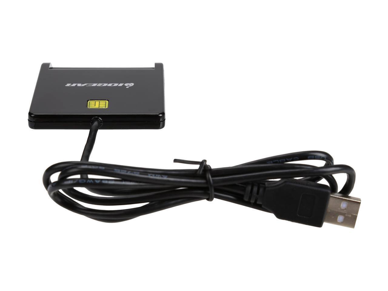 Alt View 3. IOGEAR - IOGEAR GSR212 USB Common Access Card Reader (Non-TAA).