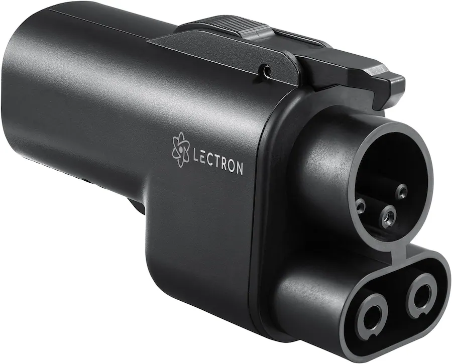 Static Vortex Plug Lectron Vortex Plug Tesla Supercharger to CCS Electric Vehicle (EV ...