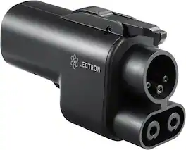 Lectron - Vortex Plug Tesla Supercharger to CCS Electric Vehicle (EV) Adapter - up to 1000V - Black