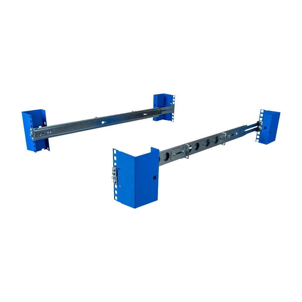 Front. RackSolutions - RackSolutions 1U Raven 165-A Dry Slide Rail for HP Standard Installation Depth - Compatible with HP ProLiant DL20 Gen10 - Metallic.