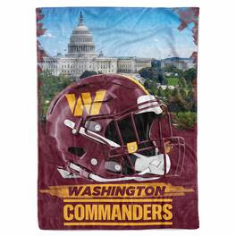 Logo Brands - Washington Commanders 66" x 90" City Sketch Blanket - Multicolor