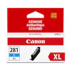 IIS LOAU I - Daau 0 - Canon Canoi - GENUINE Authentique GENUINO PIXMA 281 XL - C - 136