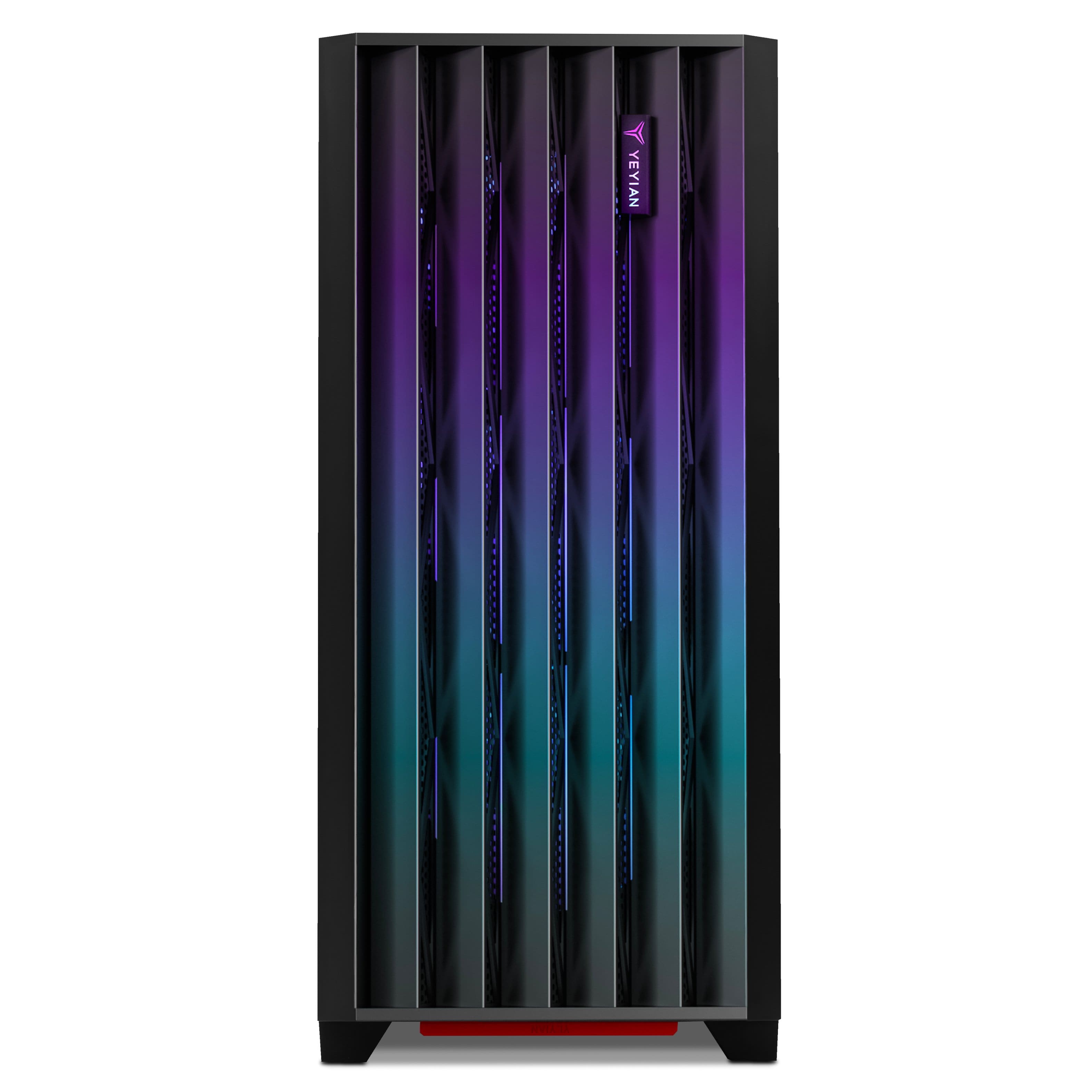 YEYIAN - Phoenix Glass Gaming Desktop - Intel Core i9-14900KF - NVIDIA Geforce RTX 5070 - 32GB DDR5 - 2TB NVMe SSD - Black