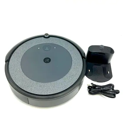 Front. iRobot - IRobot Roomba i3 EVO Wi-Fi Connected Robot Vacuum Smart Mapping I315920 - Black.