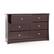 Alt View 11. Storkcraft - Crescent 6-Drawer Double Dresser - Espresso.