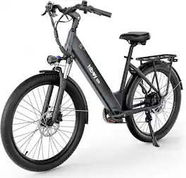 HiBoy - EX9 Urban Commuter Electric Bike - Black