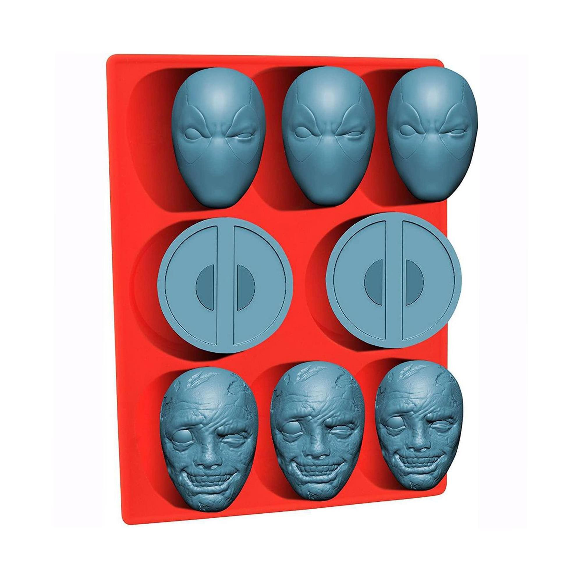 Alt View 10. Marvel - Marvel Deadpool Logo Silicone Tray - Red.