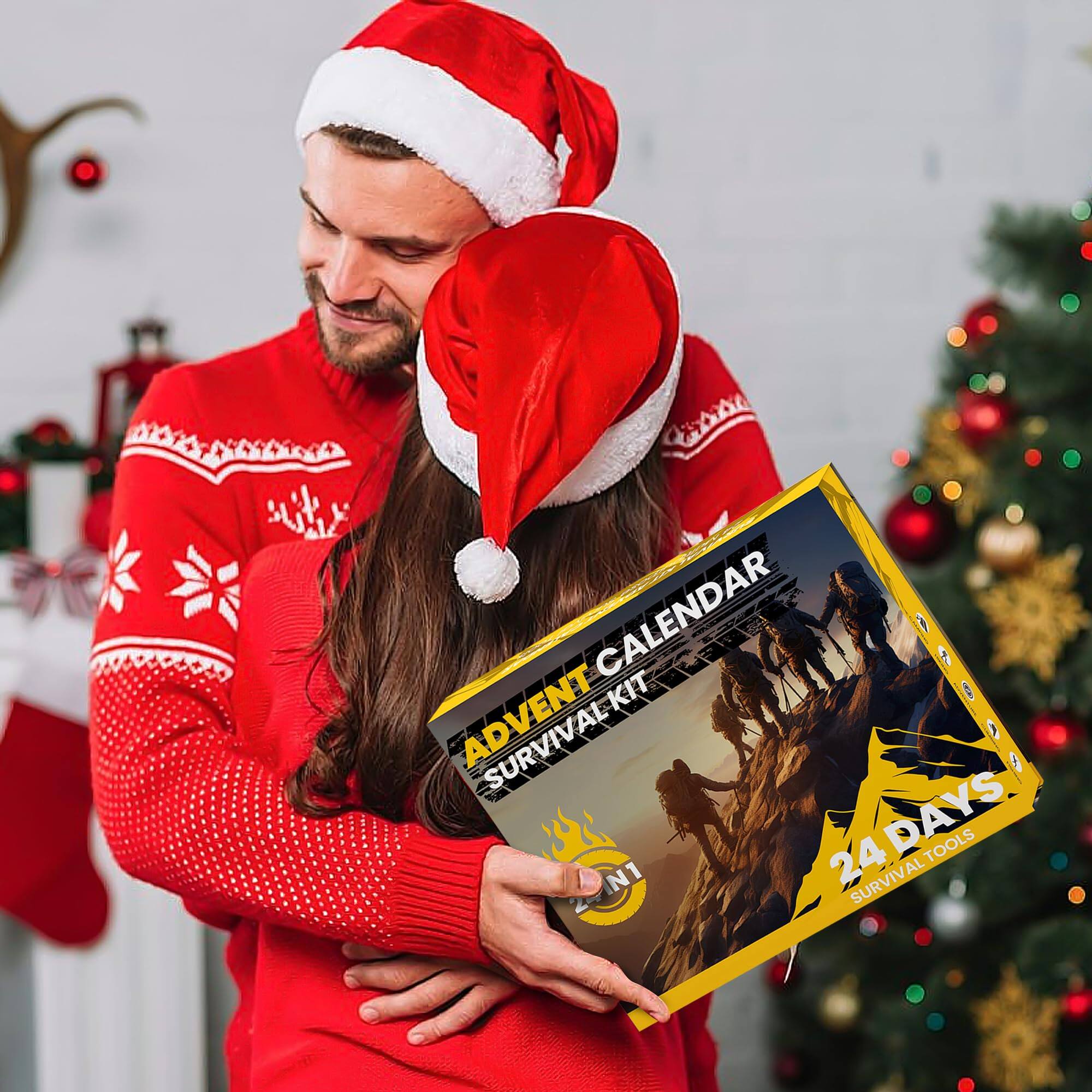 ADVENT CALENDAR  
SURVIVAL KIT  
24 DAYS  
SURVIVAL TOOLS