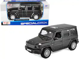 2019 Mercedes Benz G-Class with Sunroof Dark Gray Metallic 1/25 Diecast Model Car by Maisto