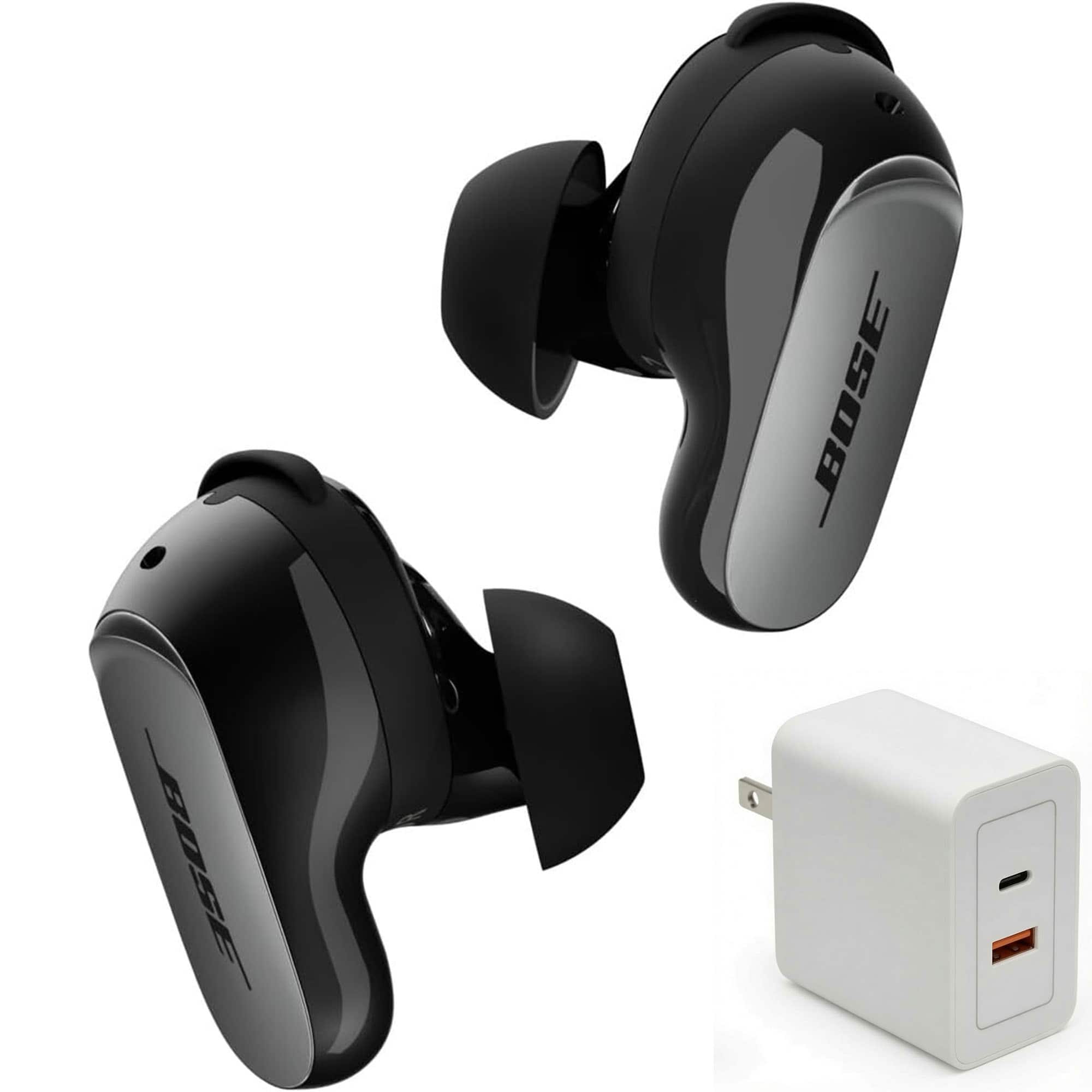 Bundle - Bose - QuietComfort Ultra Earbuds (2nd Gen) with Fast Charger - Noise Cancelling - Black price history on PriceWatchPro