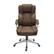Left. CorLiving - Executive Office Chair - Brown.