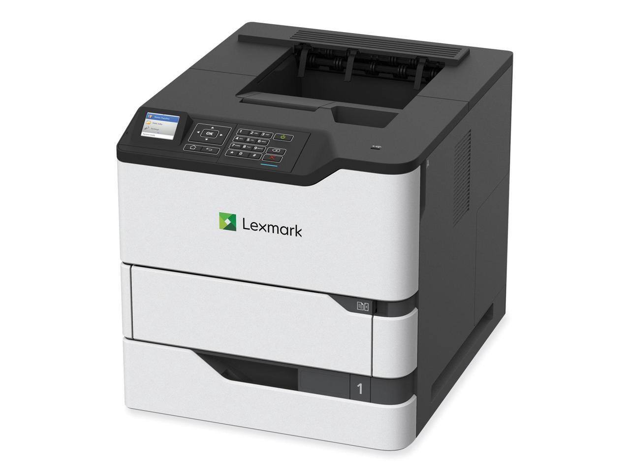 Alt View 1. Lexmark - Lexmark MS821dn Single Function Monochrome Duplex Laser Printer - false.