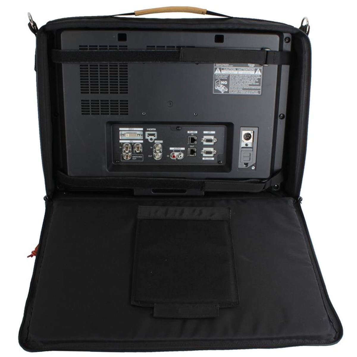 Alt View 3. Porta Brace - Porta Brace MO-LH1850 Carrying Case  Viewing Stand for BT-LH1850 Monitors.