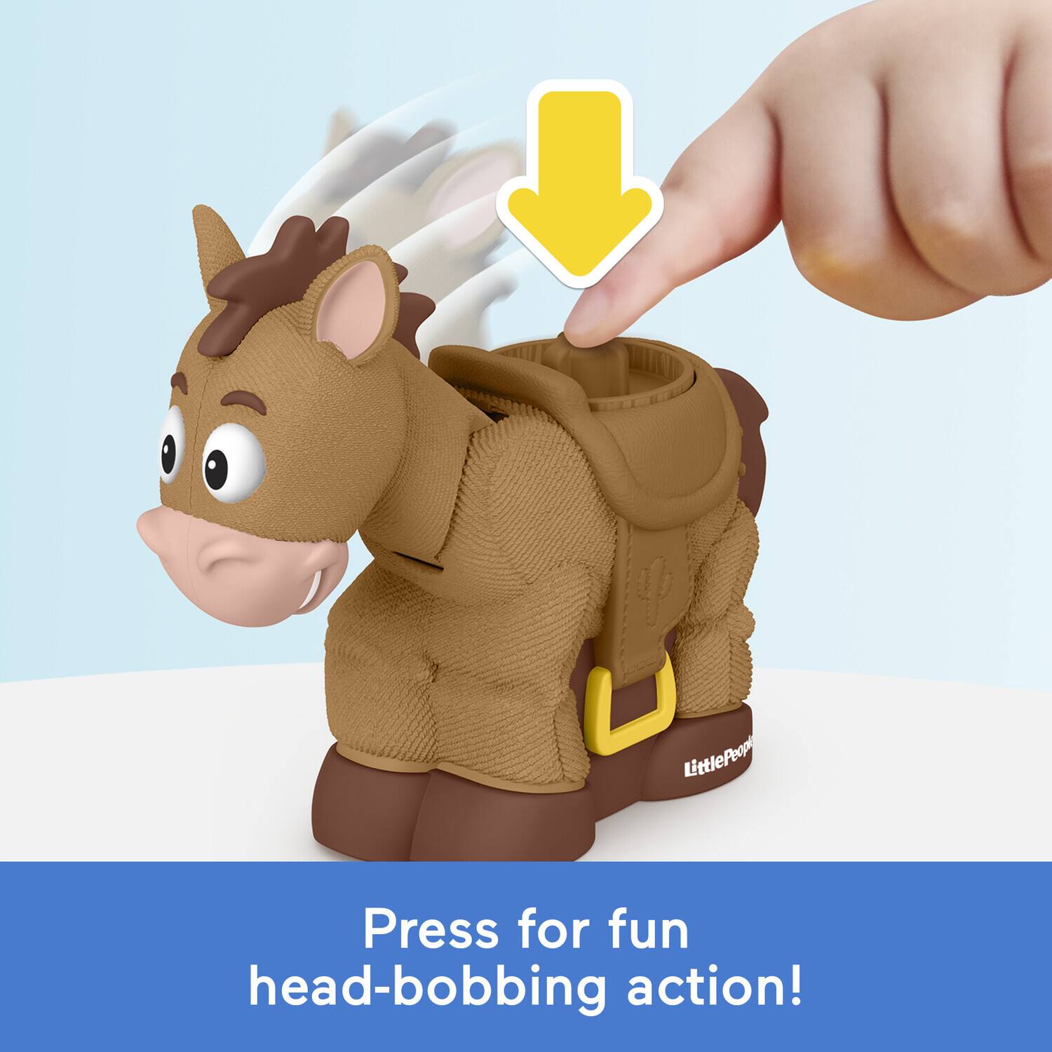 Press for fun head-bobbing action!