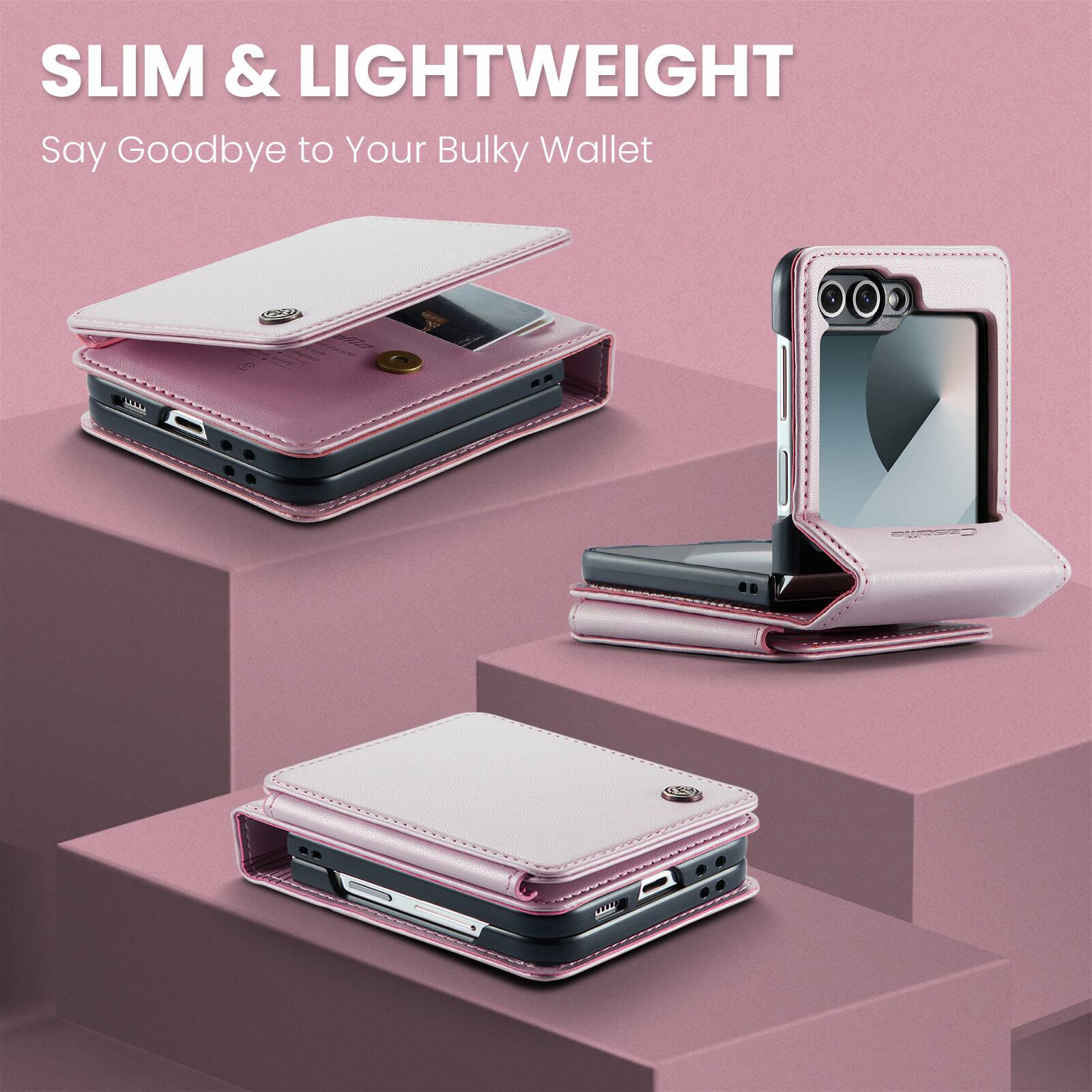 SLIM & LIGHTWEIGHT  
Say Goodbye to Your Bulky Wallet