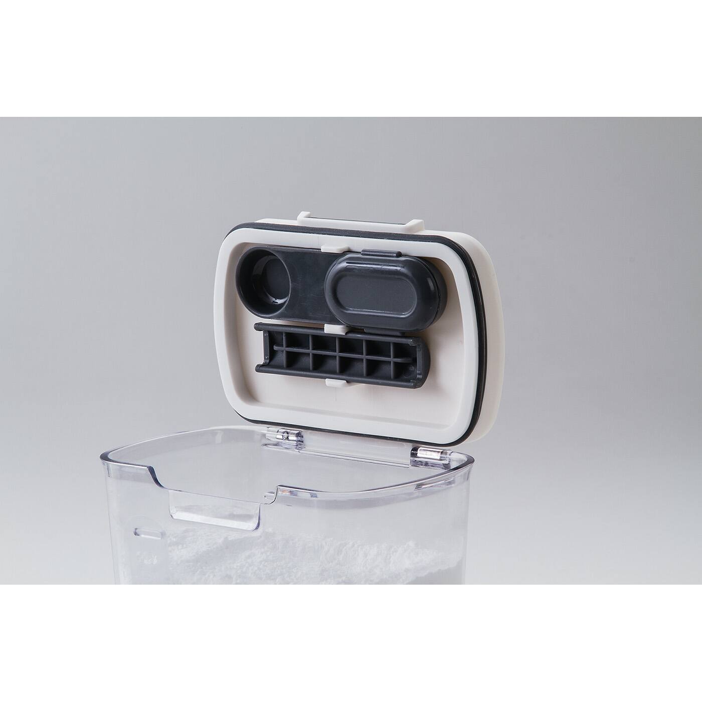 Alt View 4. Progressive International - Progressive Prepworks BPA-Free Plastic Powdered Sugar ProKeeper, 1.4-Quart - Clear.