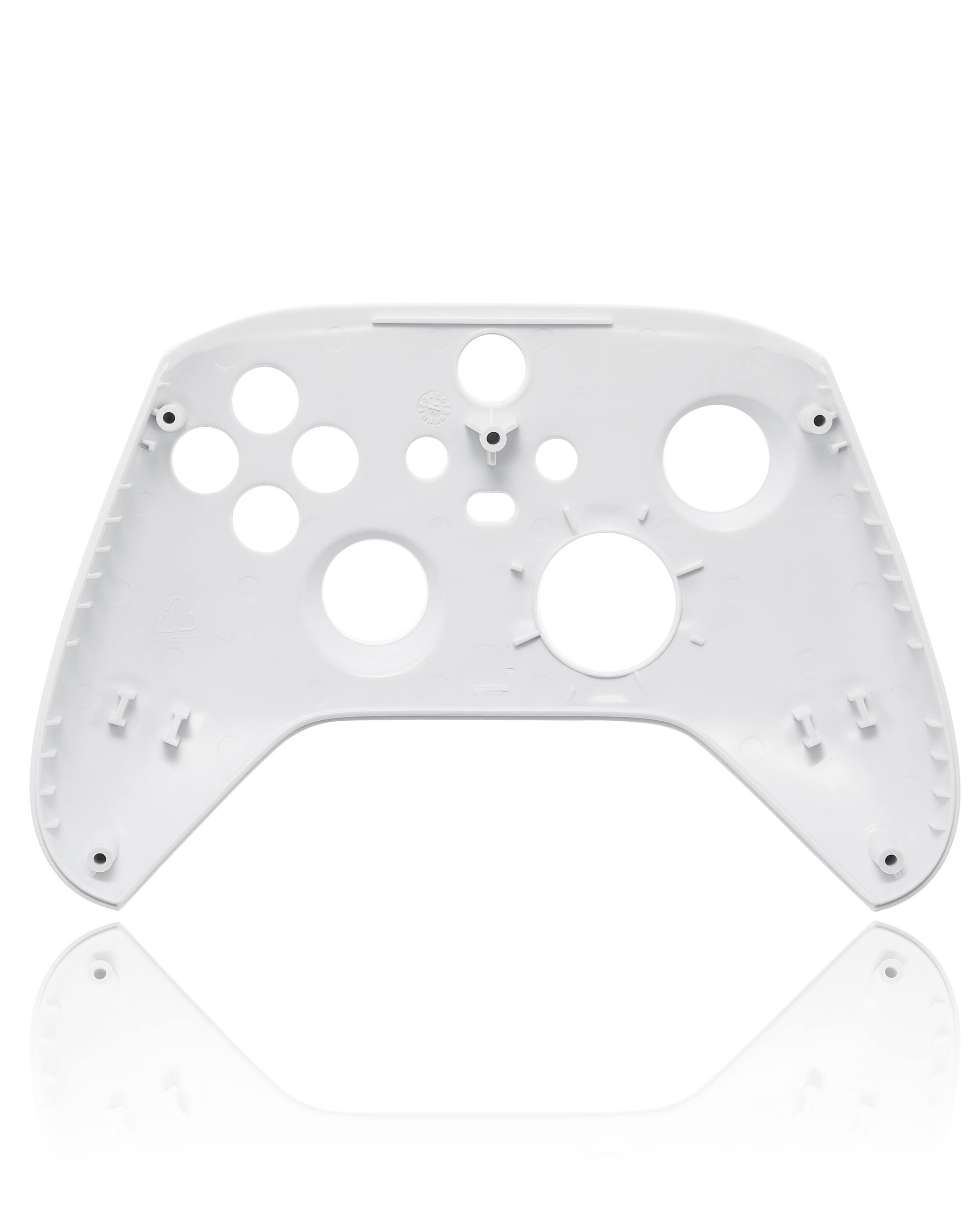 Back. MobileSentrix - Top Faceplate Compatible For Xbox Series S Controller - White - White.