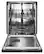 Alt View 1. Maytag - 24" Front Control Built-In Stainless Steel Tub Dishwasher with Dual Power Filtration, PowerBlast Cycle, 50 dBA - Fingerprint Resistant Stainless Steel.