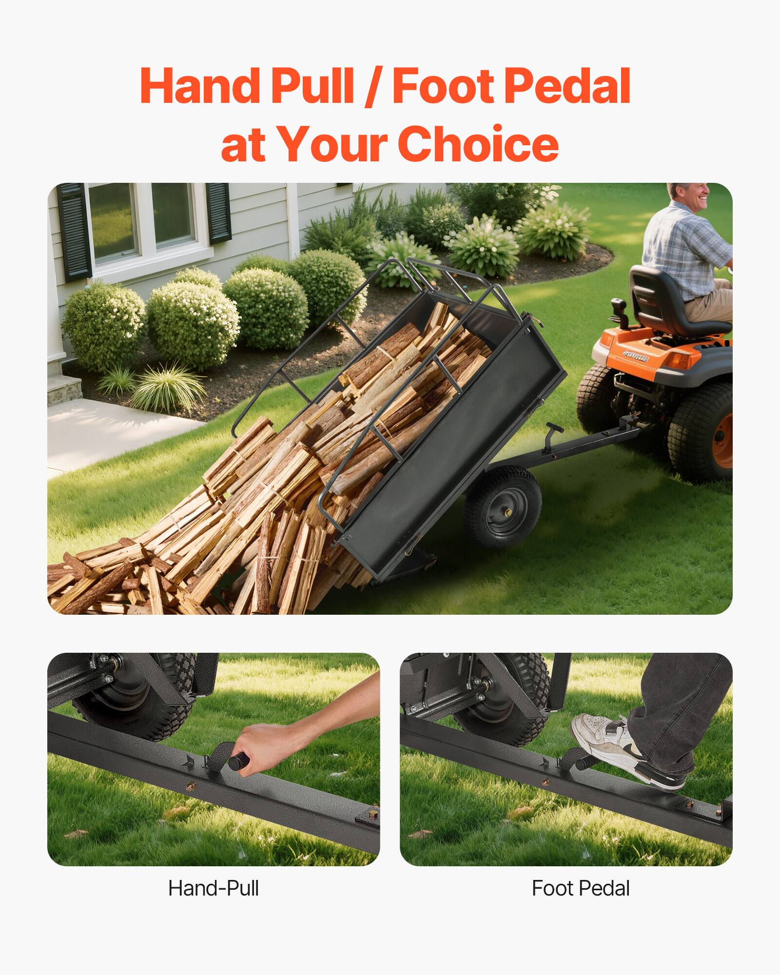 Hand Pull / Foot Pedal at Your Choice

Hand-Pull

Foot Pedal