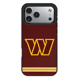 Keyscaper - NFL - Washington Commanders Bump Case with 8.2ft Drop Protection - 16 Plus - Multicolor