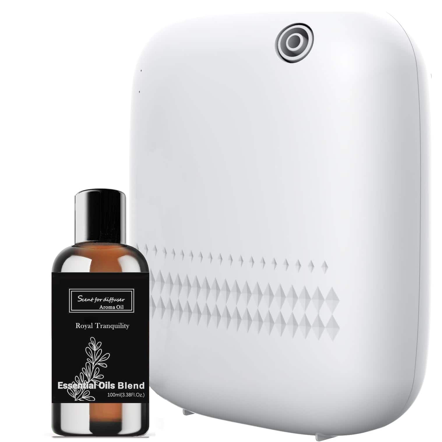 Live At Space - 400ml Cold-Air Waterless Diffuser, 2000 sq.ft Coverage, Bluetooth App Control - Royal Tranquility