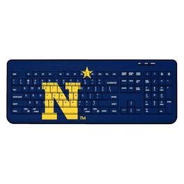 Keyscaper - Navy Midshipmen Solid Design Wireless Keyboard - Multicolor