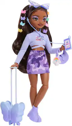 Mattel - Barbie Dream Besties Weekend Getaway Brooklyn Fashion Doll & Accessories - COLLECTIBLES - Multicolor