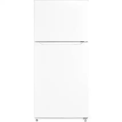 Front. Element Electronics - Element ERT21CSCW 20.5 Cu. Ft. White Top Freezer Refrigerator - White.