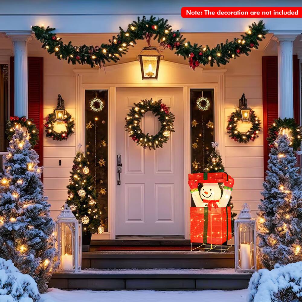 Note: The decoration are not included