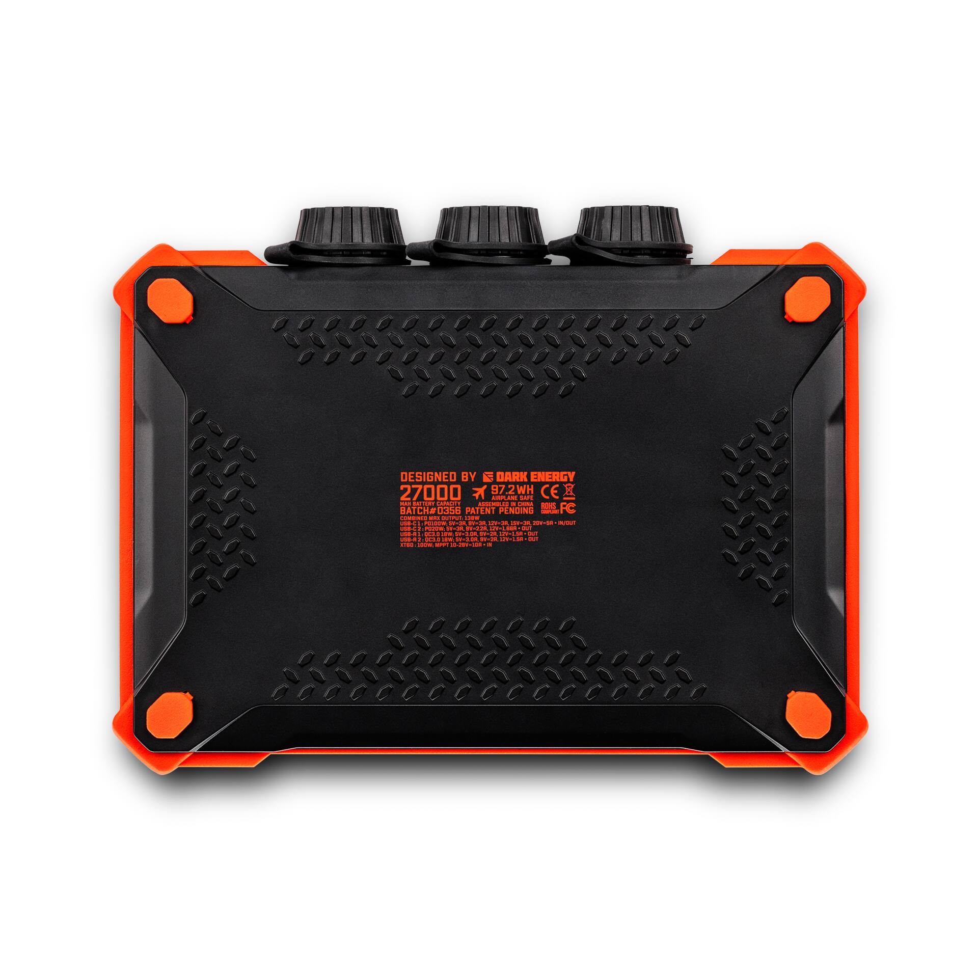 Dark Energy Poseidon XL Indestructible Portable Charger with