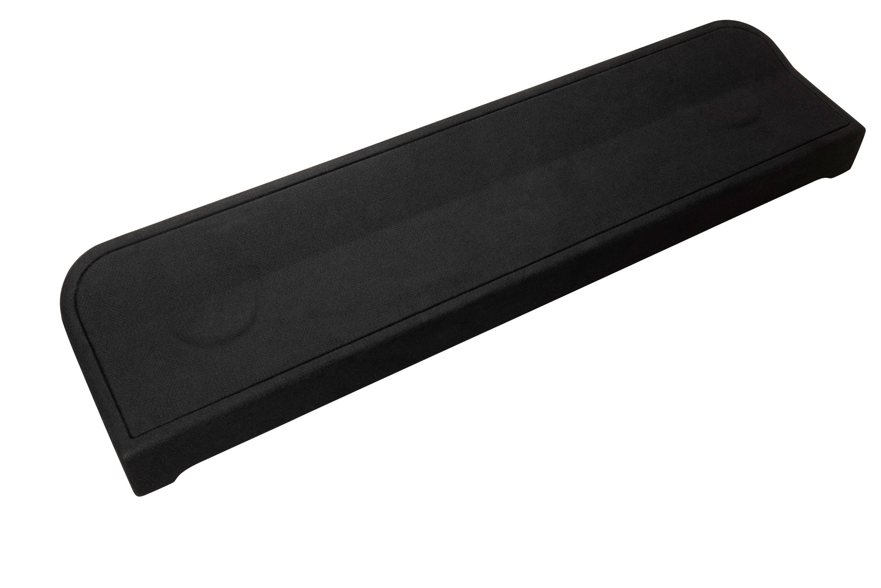 Left. KICKER - L7T Custom Fit Dual 10" 2-Ohm Down Firing Enclosure Subwoofer for Select Ford F-150s - Black.