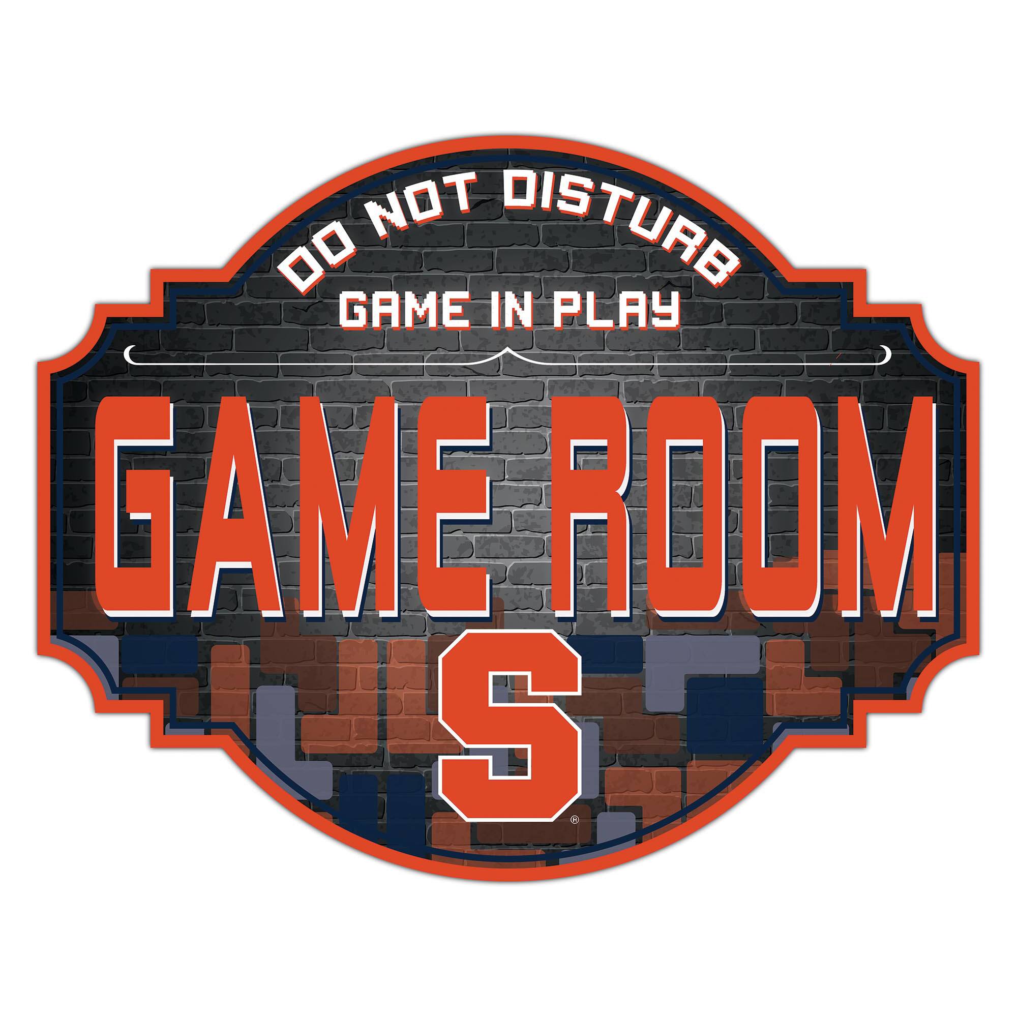 Syracuse Orange 12'' Game Room Tavern Sign