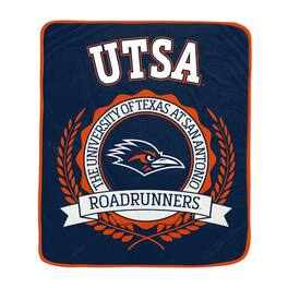 Pegasus - UTSA Roadrunners 50" x 60" University Crest Ultra Soft Blanket - Multicolor