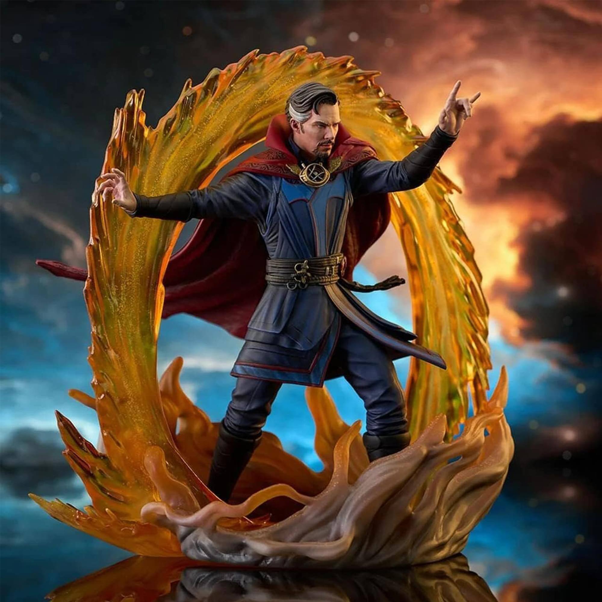 Alt View 10. Marvel - Marvel Gallery Doctor Strange 10 Inch PVC Statue - Blue.