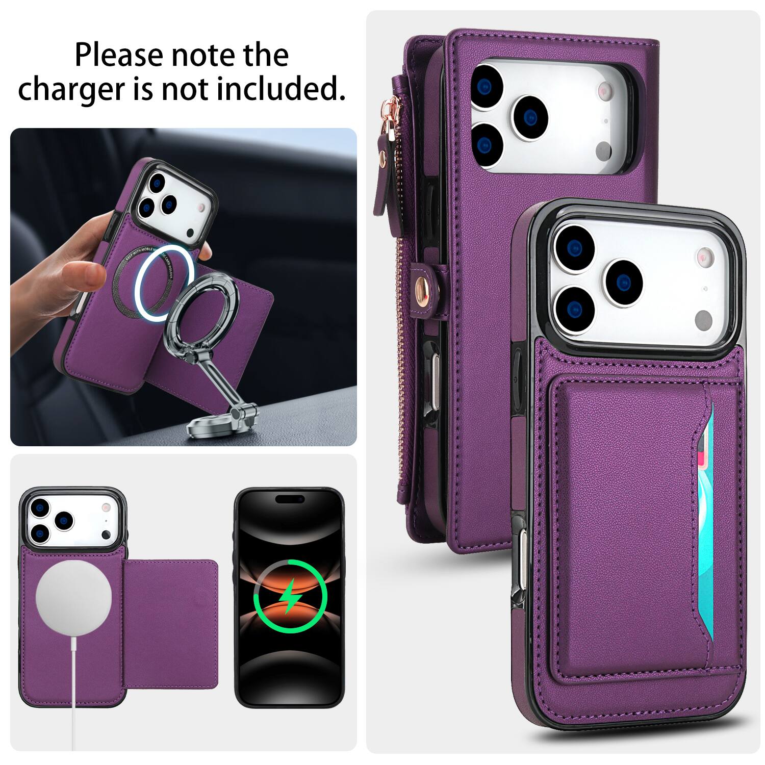 Please note the charger is not included.