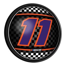 The Fan-Brand - Denny Hamlin 18'' Round Slimline Illuminated Wall Sign - Multicolor