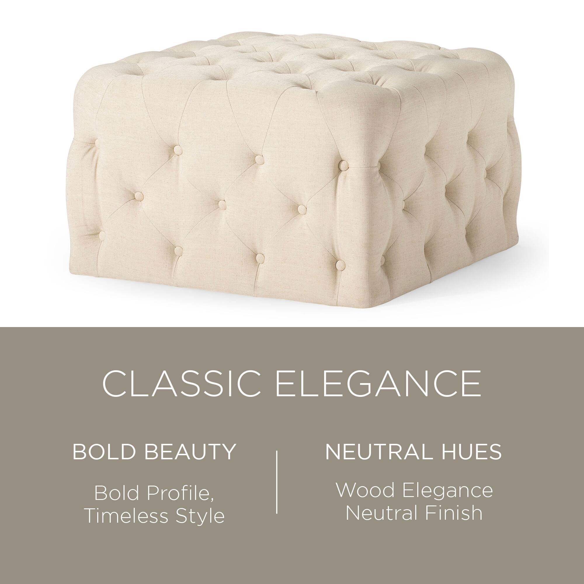 CLASSIC ELEGANCE

BOLD BEAUTY  
Bold Profile, Timeless Style

NEUTRAL HUES  
Wood Elegance  
Neutral Finish
