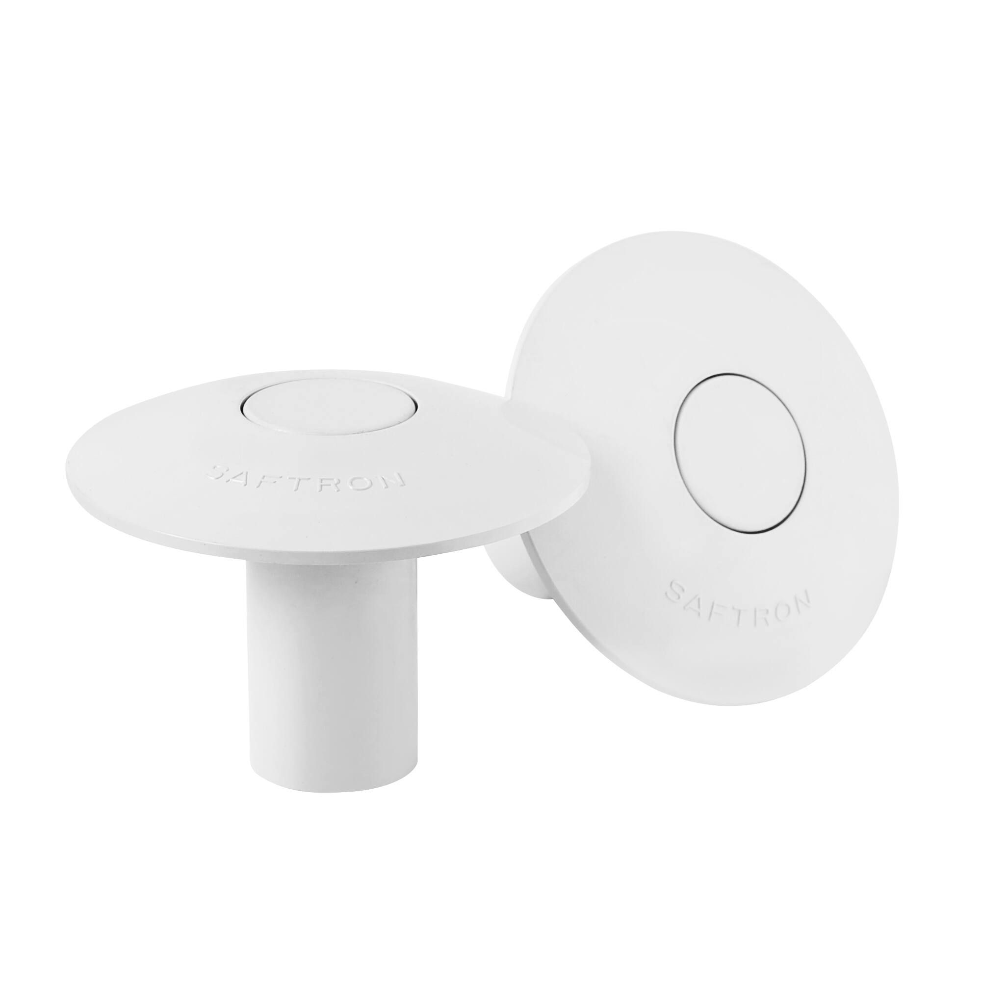 Saftron - Swimming Pool & Spa Ladder Railing Anchor Socket Cover, (1 Pair) - White price history on PriceWatchPro