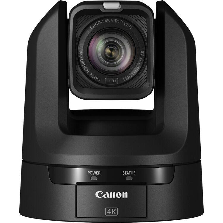 4K VIDEO CANON LENS 20X OPTICAL ZOOM 1:1.8-2.8 3.67-73.4mm 4mm POWER STATUS Canon 4K