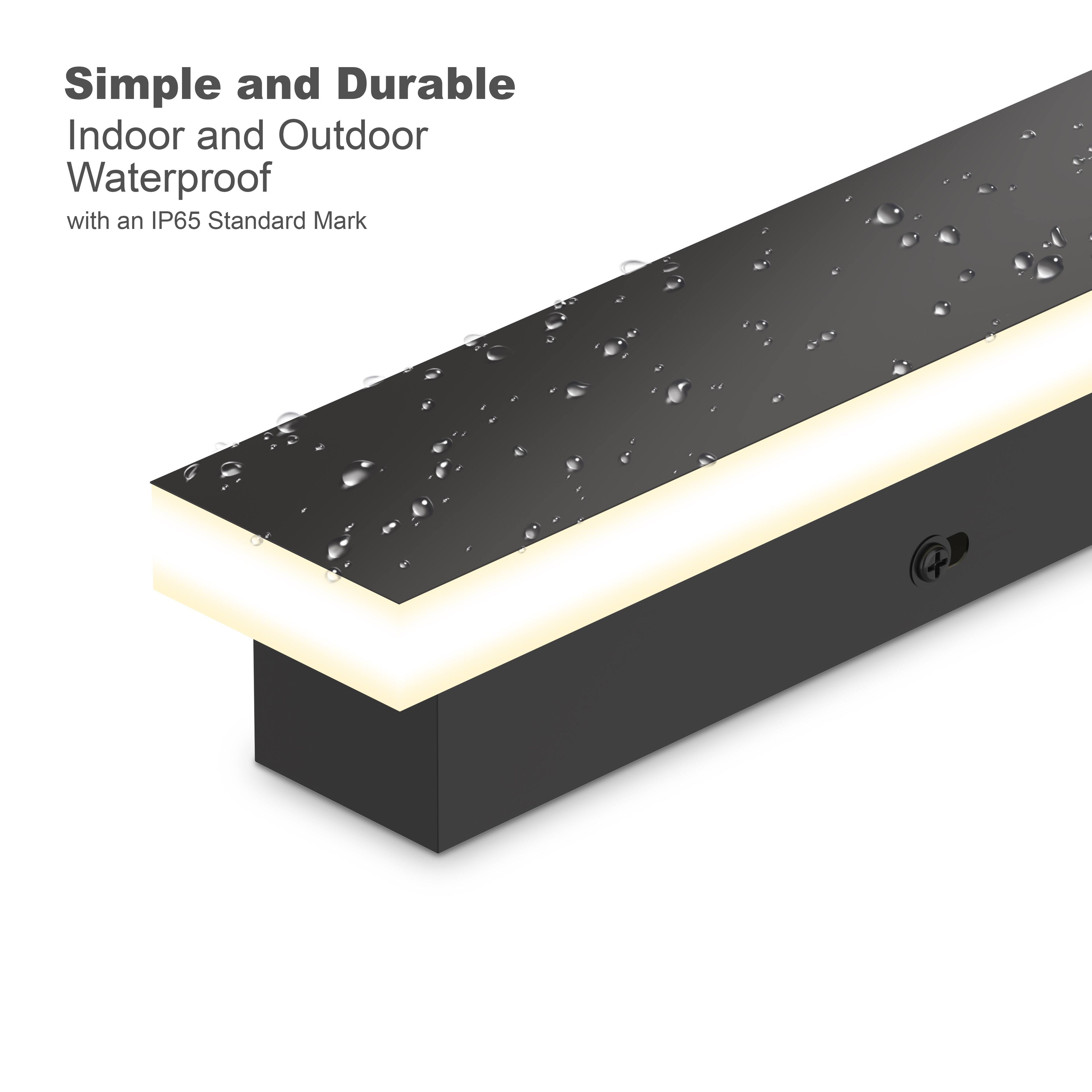Simple and Durable  
Indoor and Outdoor Waterproof  
with an IP65 Standard Mark