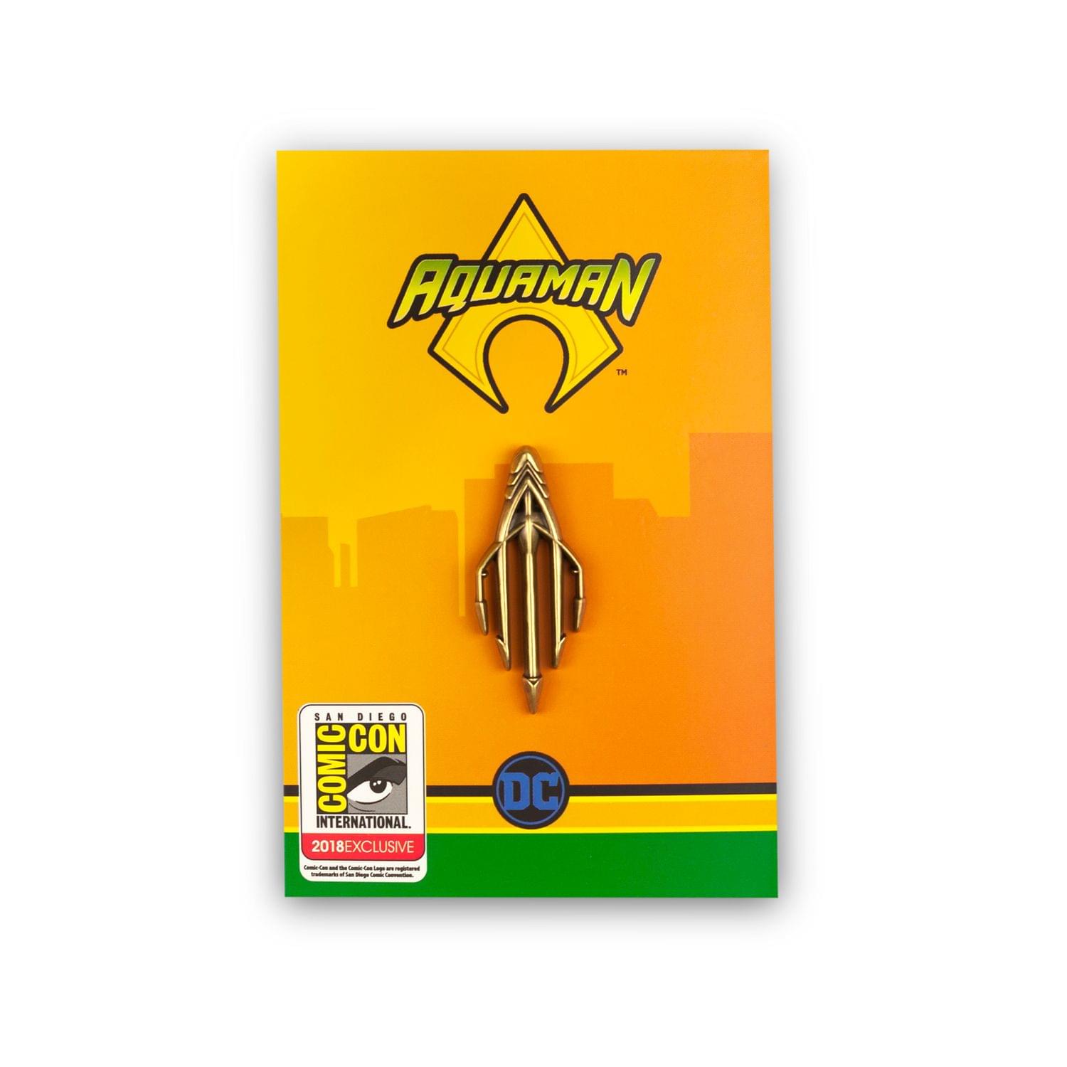 SalesOne LLC - Aquaman Trident Enamel Pin | Licensed DC Comics Merch - Yellow price history on PriceWatchPro