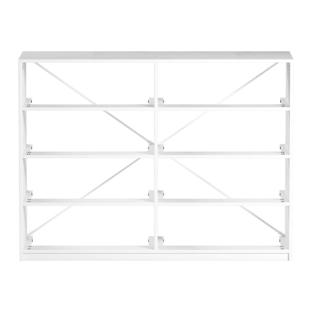 Alt View 7. Techni Home - 8-Drawer Dresser with Large Fabric Drawers, White - White.