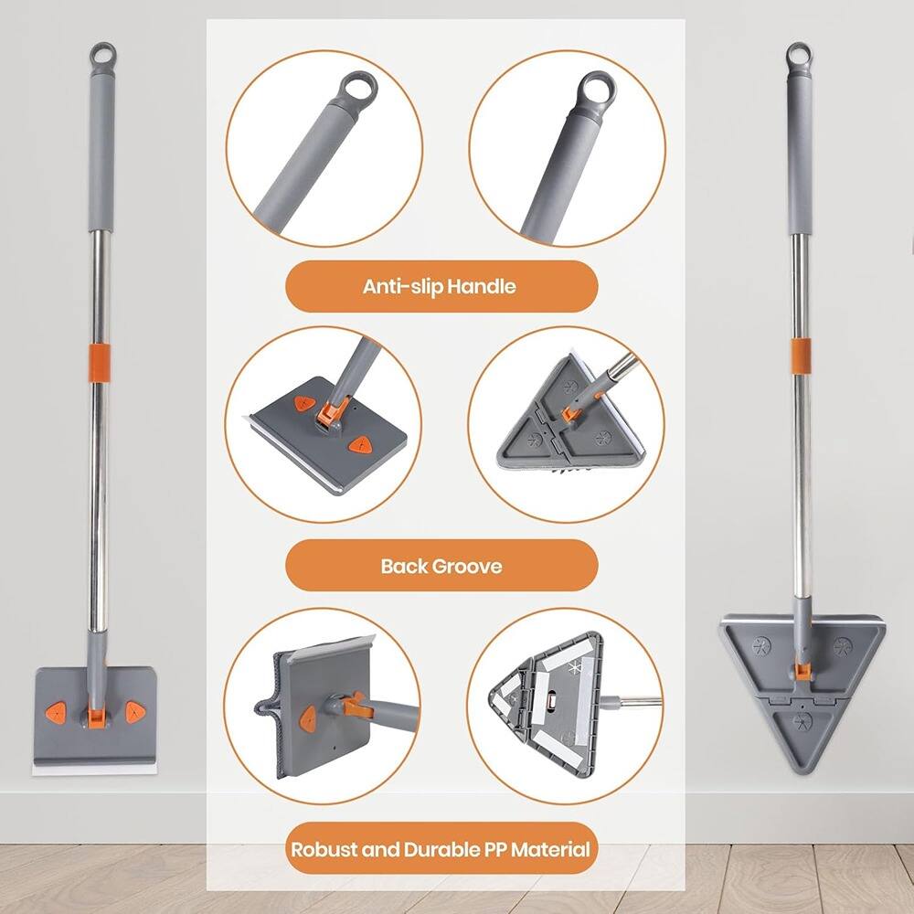 Anti-slip Handle  
Back Groove  
Robust and Durable PP Material