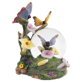 FC Design - 5"H Butterflies Glitter Snow Globe Computer Desk Tabletop Decoration - Multi-Color