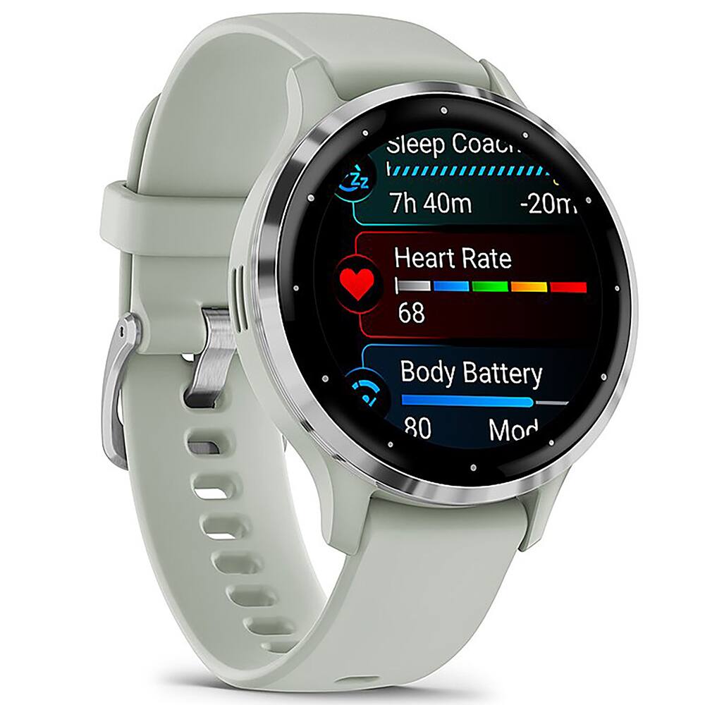 Sleep Coach  
ZZz  
7h 40m  
-20m  

Heart Rate  
68  

Body Battery  
80  

Mod