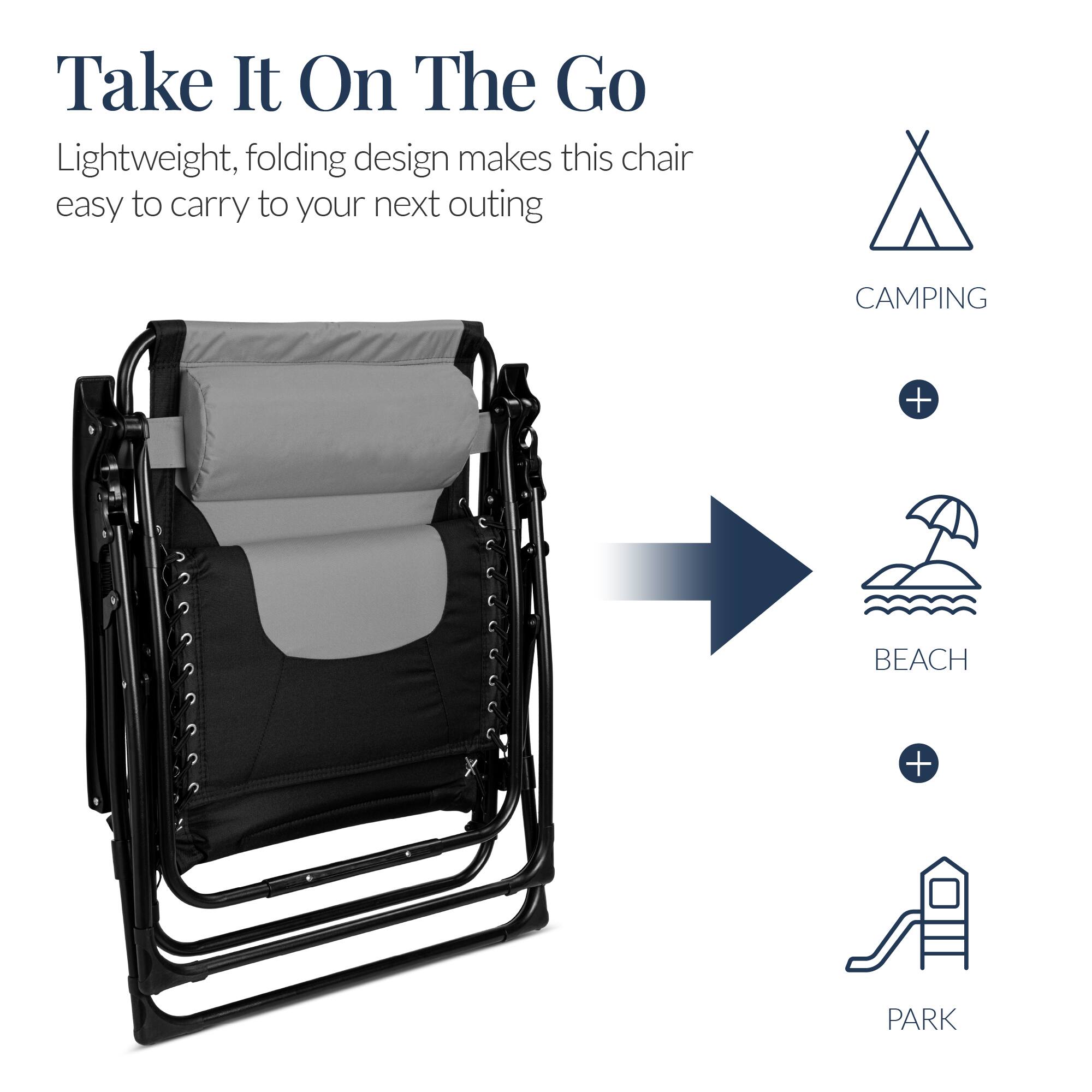 Take It On The Go

Lightweight, folding design makes this chair easy to carry to your next outing

CAMPING + BEACH + PARK